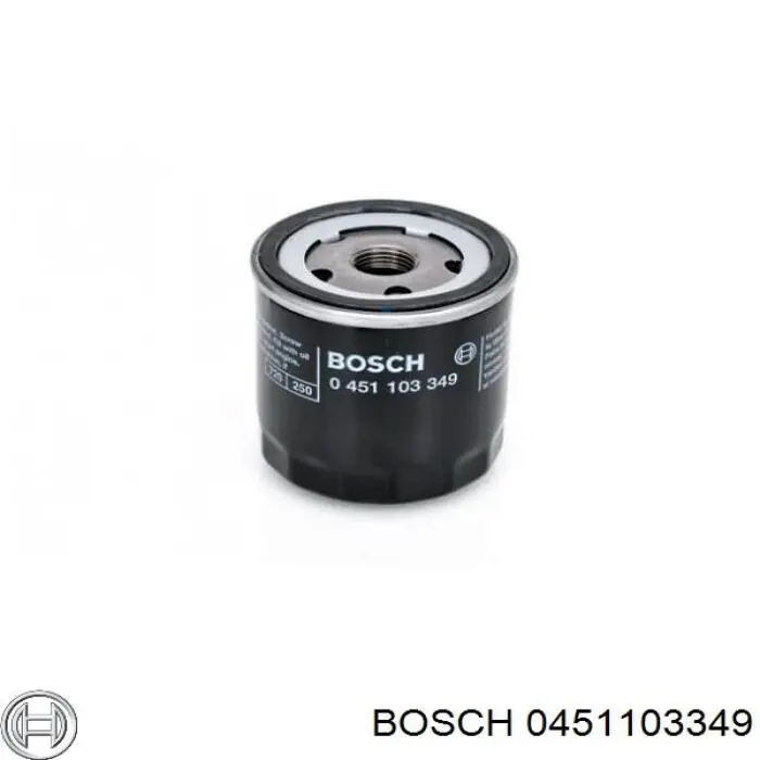 0451103349 Bosch фільтр масляний