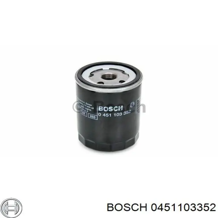 0451103352 Bosch фільтр масляний