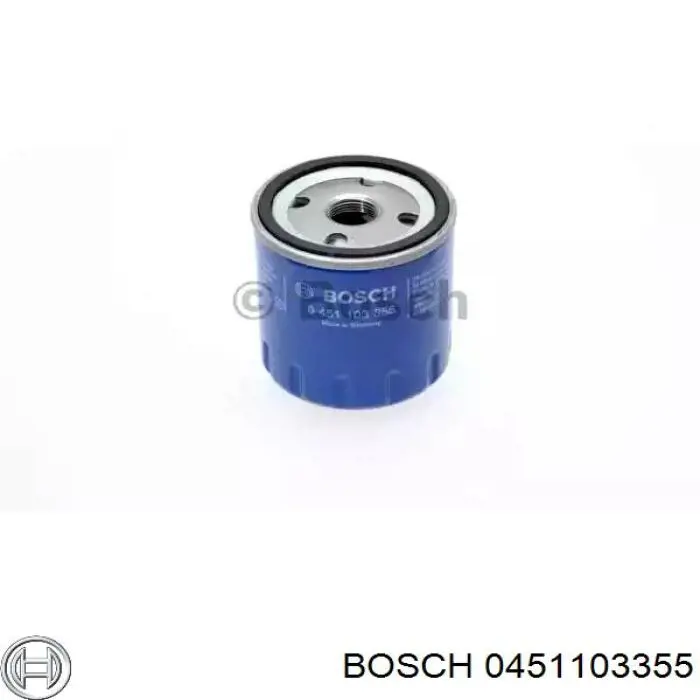 0451103355 Bosch фільтр масляний