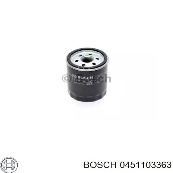 Масляний фільтр 0451103363 Bosch