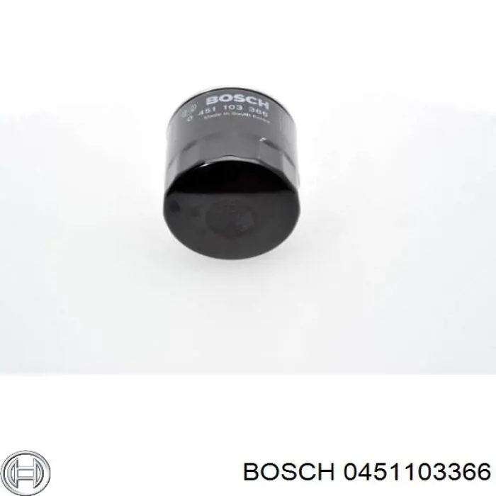 0451103366 Bosch фільтр масляний