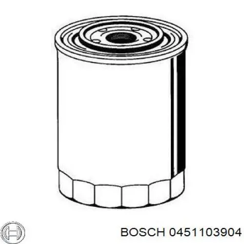 0451103904 Bosch фільтр масляний