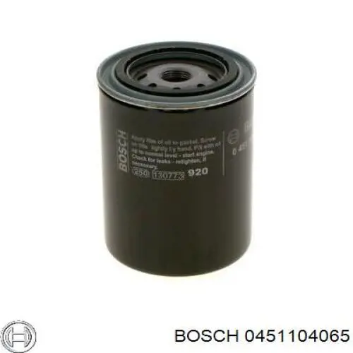 Фільтр масляний Bosch 0451104065