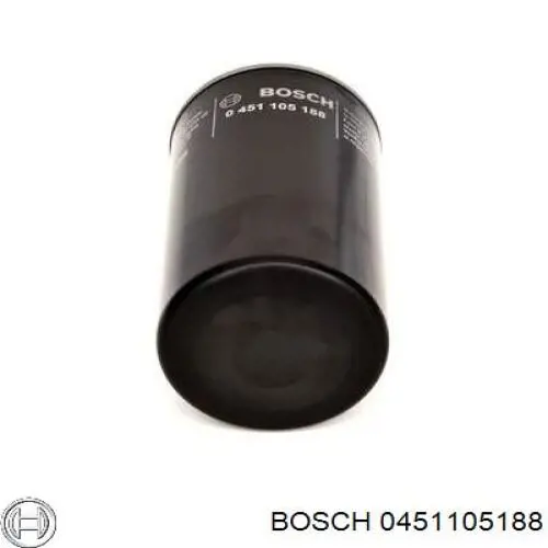 Фільтр гідравлічної системи 0451105188 Bosch