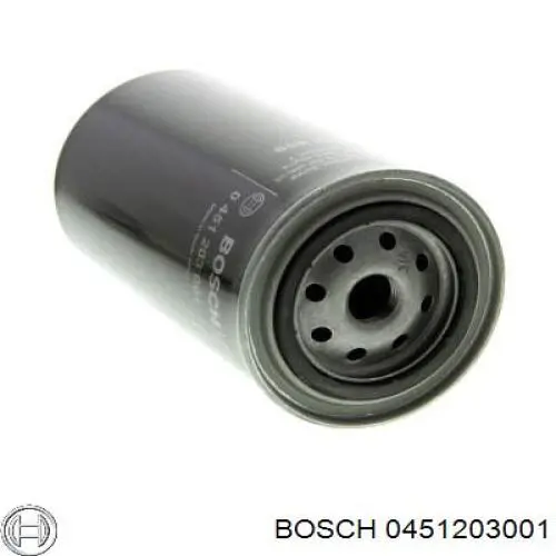 0451203001 Bosch фільтр масляний