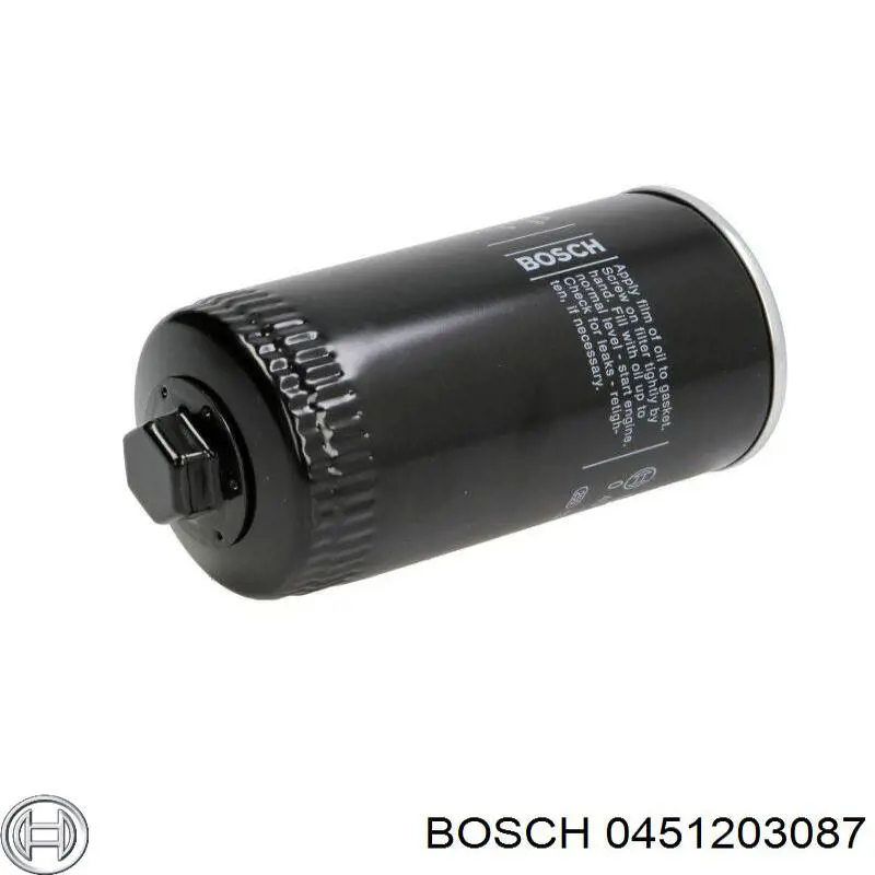 0451203087 Bosch фільтр масляний