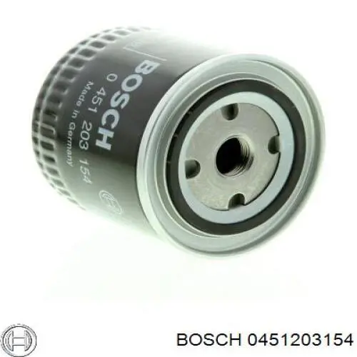 0451203154 Bosch фільтр масляний