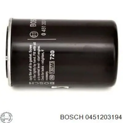 Масляний фільтр 0451203194 Bosch