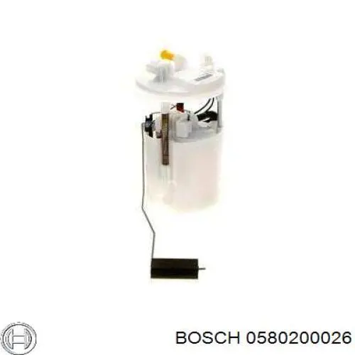 0580200026 Bosch Електробензонасос