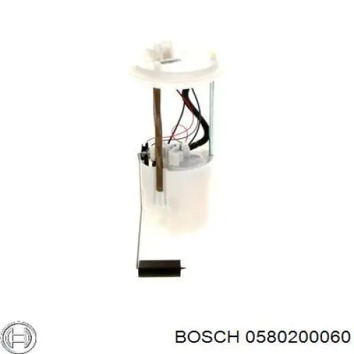 0580200060 Bosch модуль паливного насосу, з датчиком рівня палива