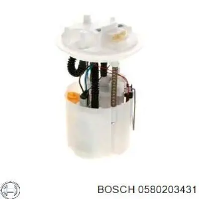 Модуль паливного насосу, з датчиком рівня палива 0580203431 Bosch