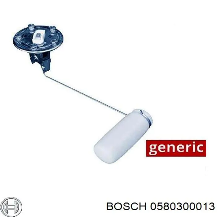 580300013 Bosch модуль паливного насосу, з датчиком рівня палива
