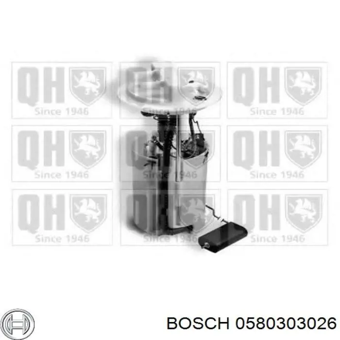 Бензонасос 0580303026 Bosch