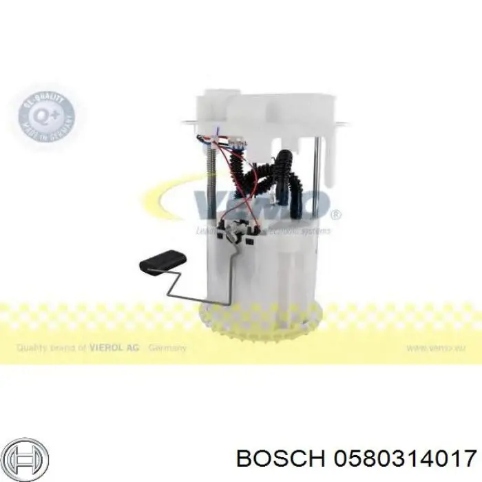 Купити 0580314017 Bosch Насос занурювальний в баці