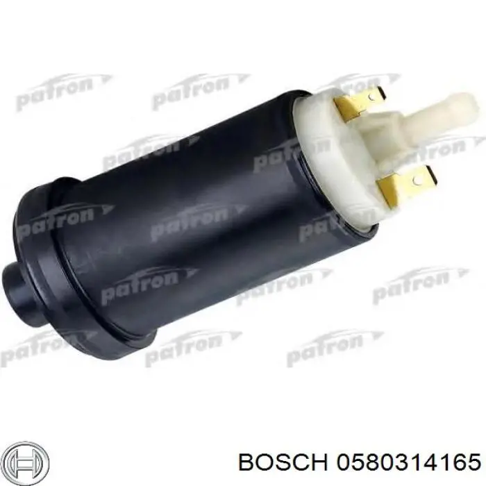 Елемент-турбінка паливного насосу 0580314165 Bosch