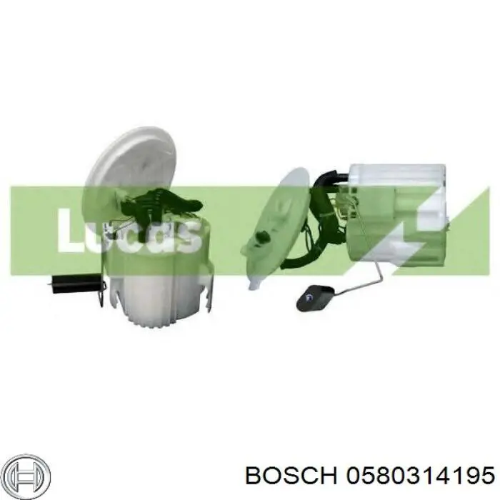 Насос паливний електричний 0580314195 Bosch