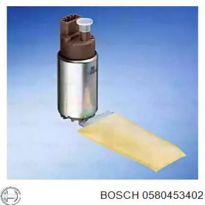 Елемент-турбінка паливного насосу Bosch 0580453402 ціна, від 17.74 USD