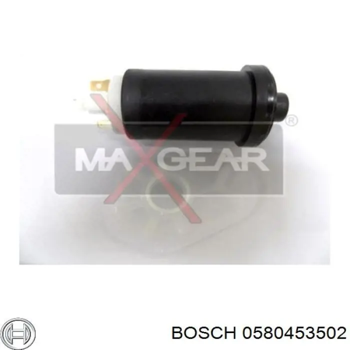 0580453502 Bosch Елемент-турбінка паливного насосу