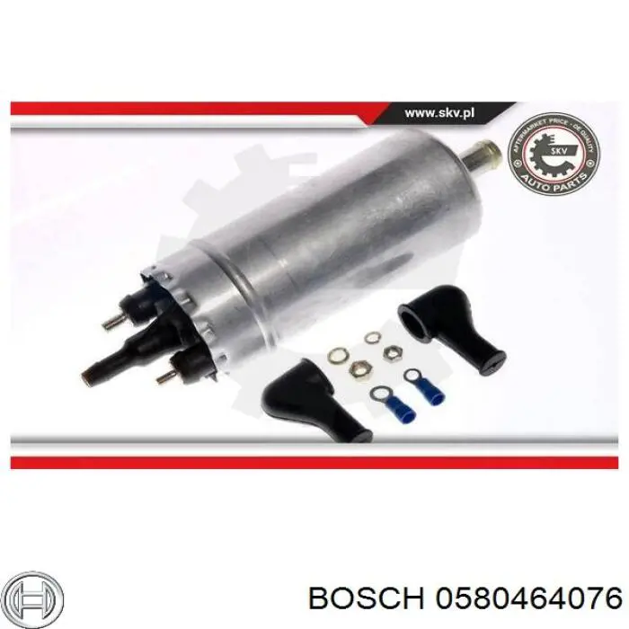 Паливний насос магістральний 0580464076 Bosch