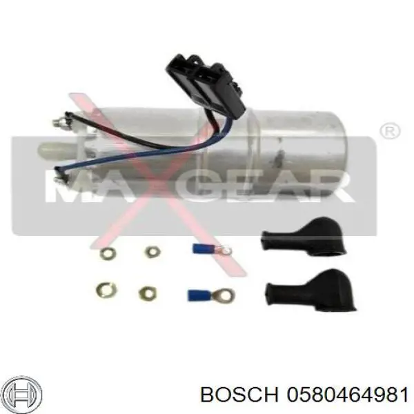 Елемент-турбінка паливного насосу Bosch 0580464981 ціна, від 46.68 USD