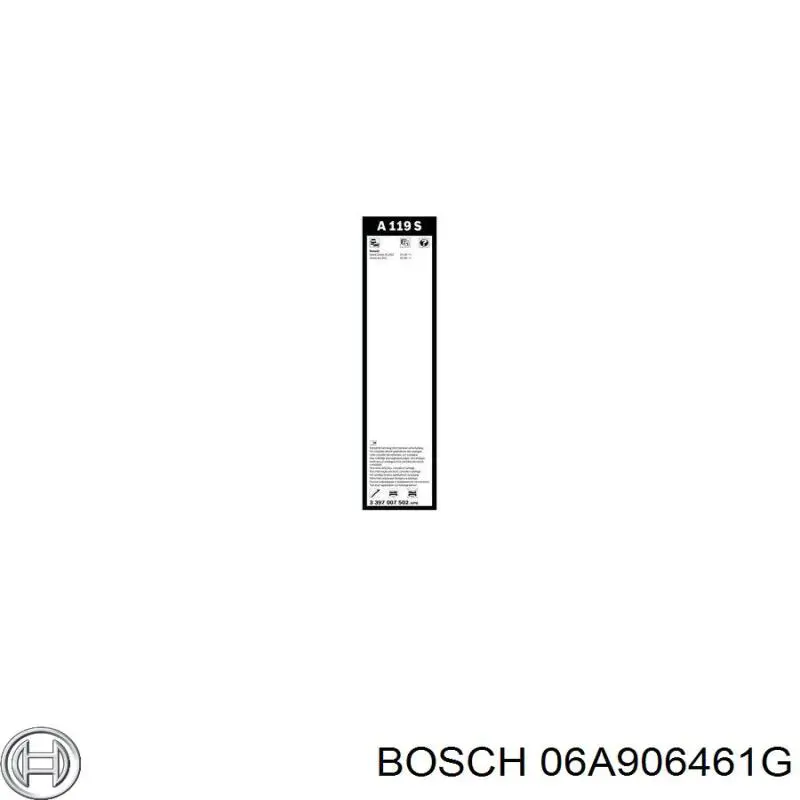 Купити 06A906461G Bosch Повітромір