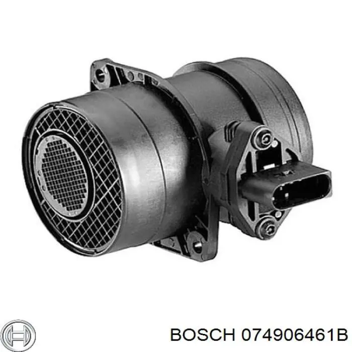 Датчик масової витрати повітря Bosch 074906461B ціна, від 14.08 USD