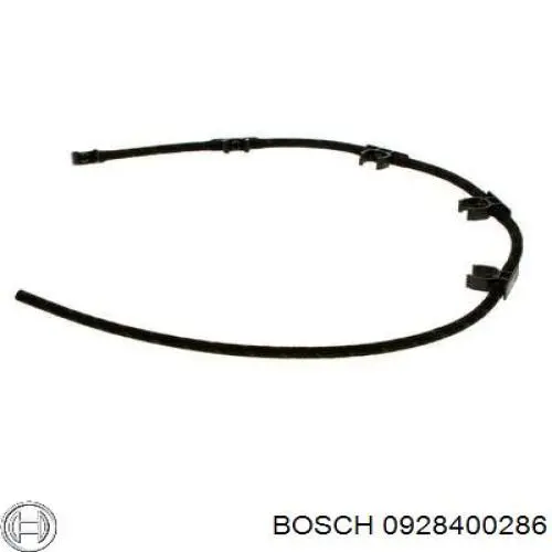 0928400286 Bosch Трубка паливна, зворотня від форсунок