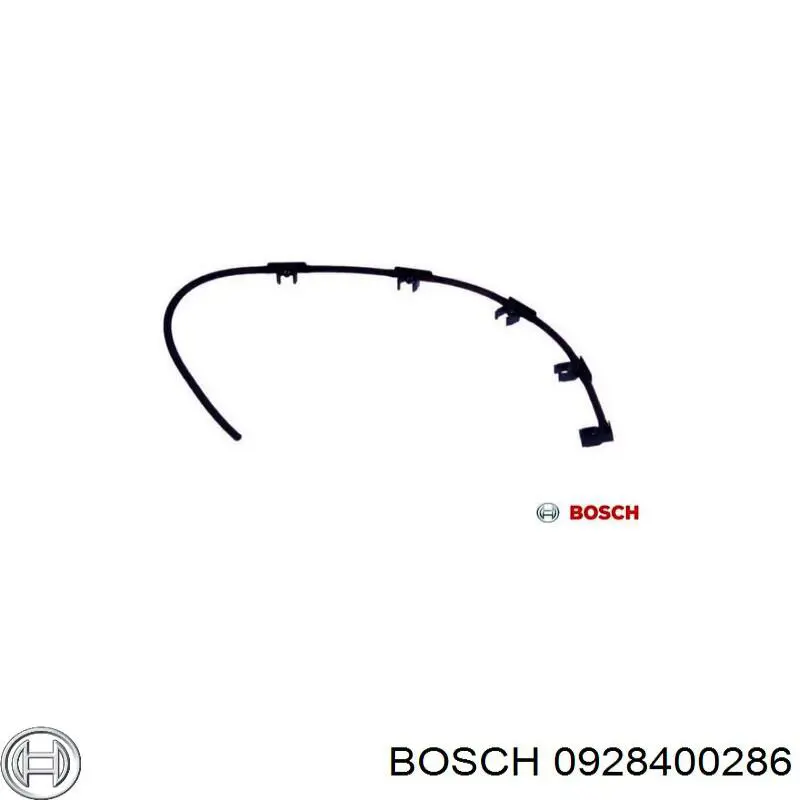 0928400286 Bosch трубка паливна, зворотня від форсунок