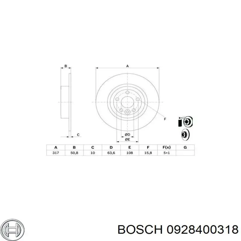 Купити 0928400318 Bosch Трубка паливна, зворотня від форсунок