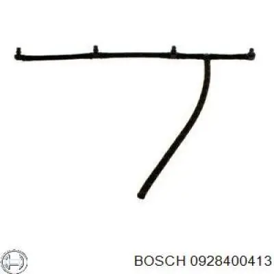 Трубка паливна, зворотня від форсунок 0928400413 Bosch