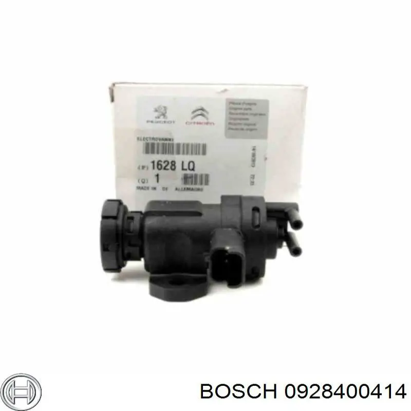 Клапан перетворювач тиску наддуву (соленоїд) Bosch 0928400414 ціна, від 8.40 USD