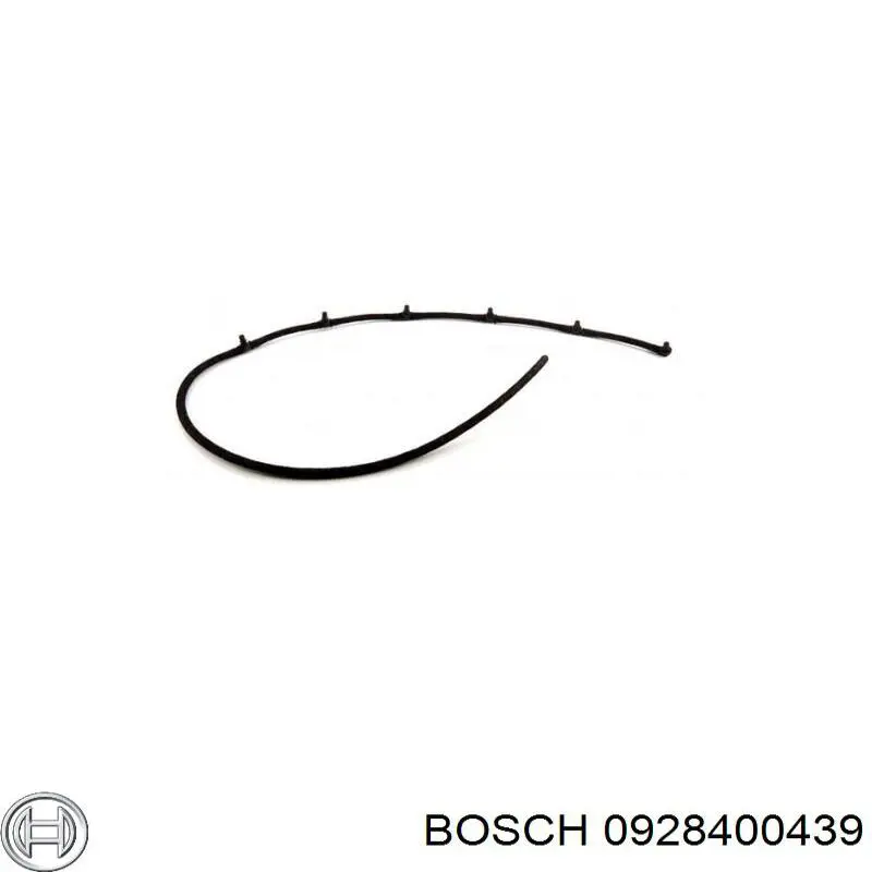 0928400439 Bosch трубка паливна, зворотня від форсунок