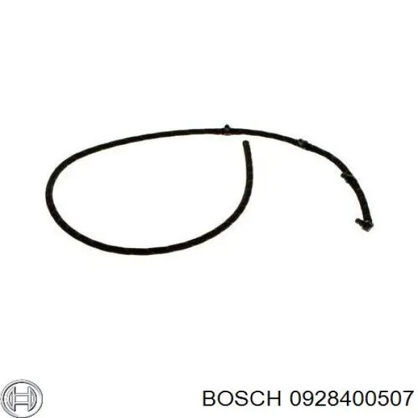 Купити 0928400507 Bosch Трубка паливна, зворотня від форсунок