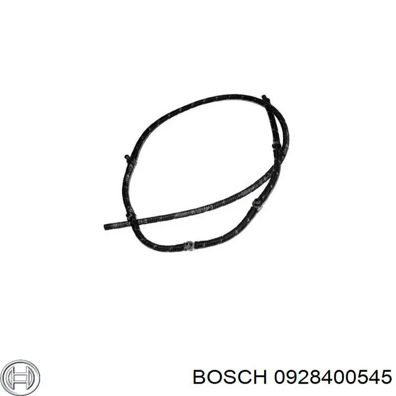 Купити 0928400545 Bosch Трубка паливна, зворотня від форсунок