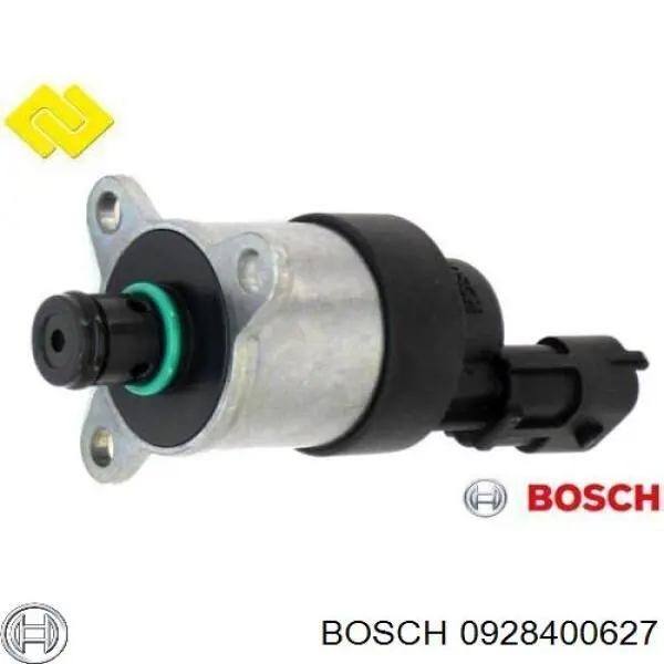Клапан регулювання тиску, редукційний клапан ПНВТ 0928400627 Bosch
