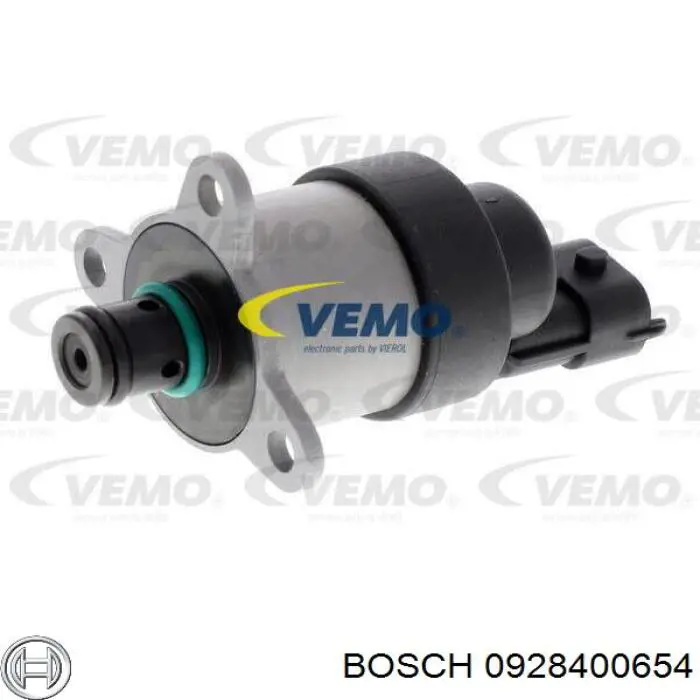 Клапан регулювання тиску, редукційний клапан ПНВТ 0928400654 Bosch