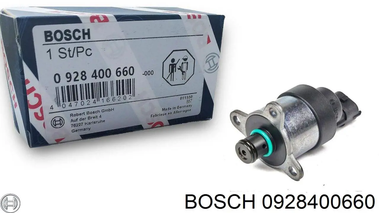 0928400660 Bosch клапан регулювання тиску, редукційний клапан пнвт