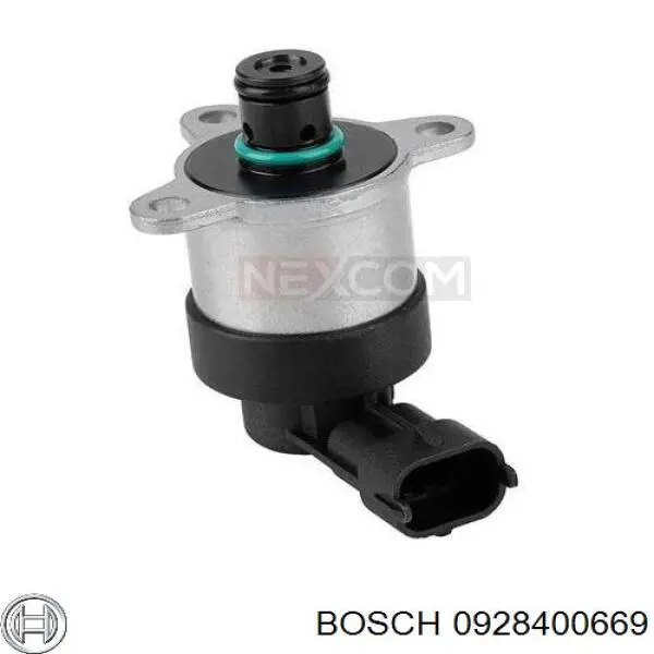 Клапан регулювання тиску, редукційний клапан ПНВТ 0928400669 Bosch