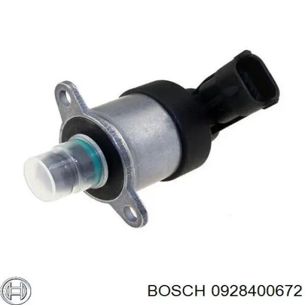 Клапан регулювання тиску, редукційний клапан ПНВТ 0928400672 Bosch
