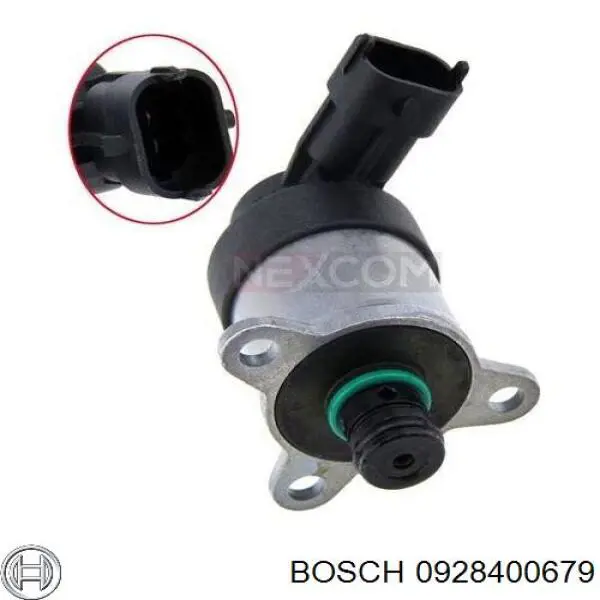 0928400679 Bosch клапан регулювання тиску, редукційний клапан пнвт