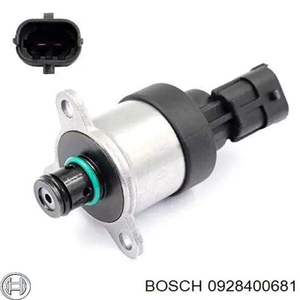 Клапан регулювання тиску, редукційний клапан ПНВТ 0928400681 Bosch