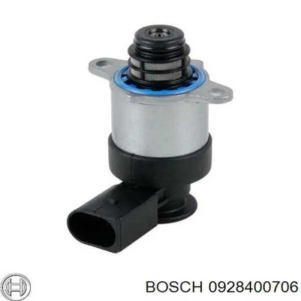 Клапан регулювання тиску, редукційний клапан ПНВТ 0928400706 Bosch