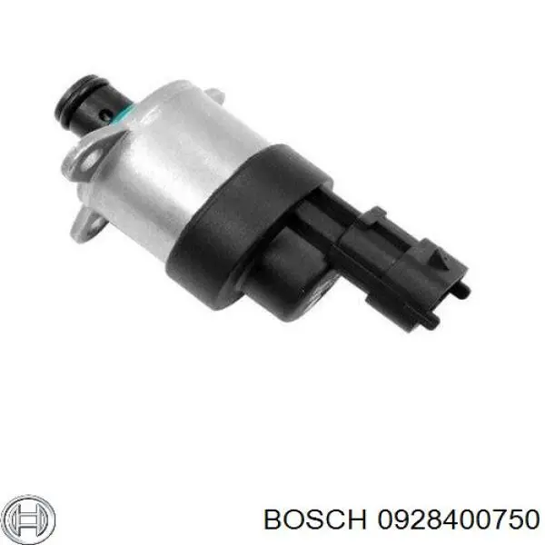 0928400750 Bosch клапан регулювання тиску, редукційний клапан пнвт