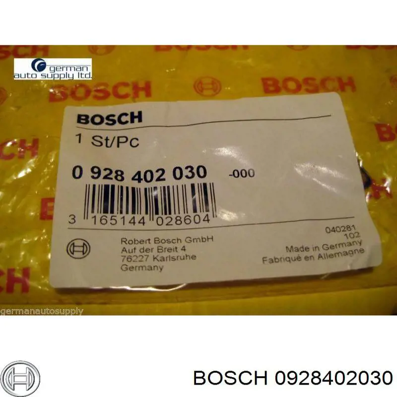 Глушилка Bosch 0928402030 ціна, від 237.17 USD