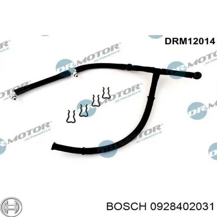 Купити A6400701332 Mercedes Трубка паливна, зворотня від форсунок