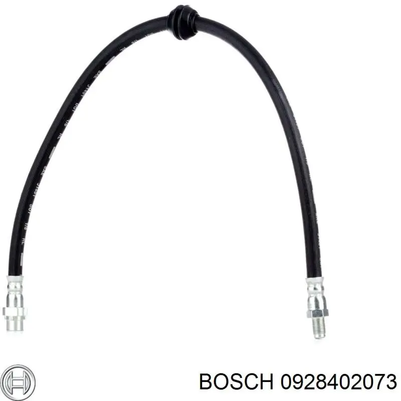 Купити 0928402073 Bosch Трубка паливна, зворотня від форсунок