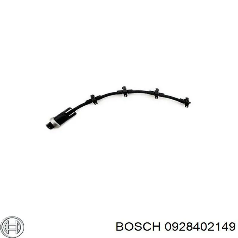 928402149 Bosch трубка паливна, зворотня від форсунок