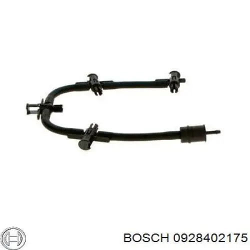 Трубка паливна, зворотня від форсунок 0928402175 Bosch