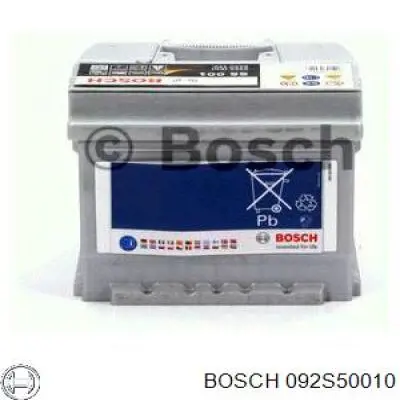 Купити 092S50010 Bosch Автомобільна батарея