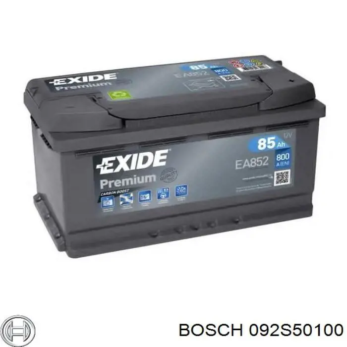 092S50100 Bosch акумуляторна батарея, акб